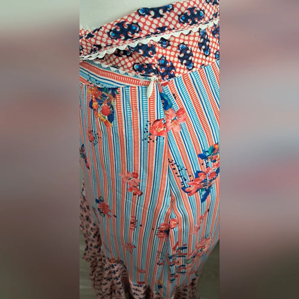 Bhanuni By Jyoti Floral Skirt Sz 4 NWOT - Picture 3 of 6